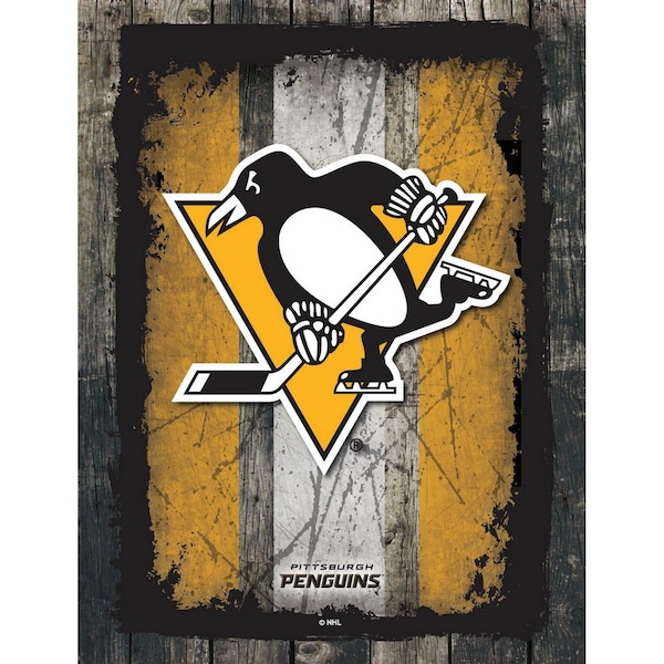 Pittsburgh Penguins 24" x 32" Canvas Wall Art