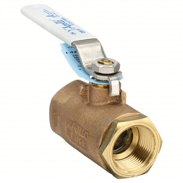 1" FNPT Bronze Ball Valve Inline