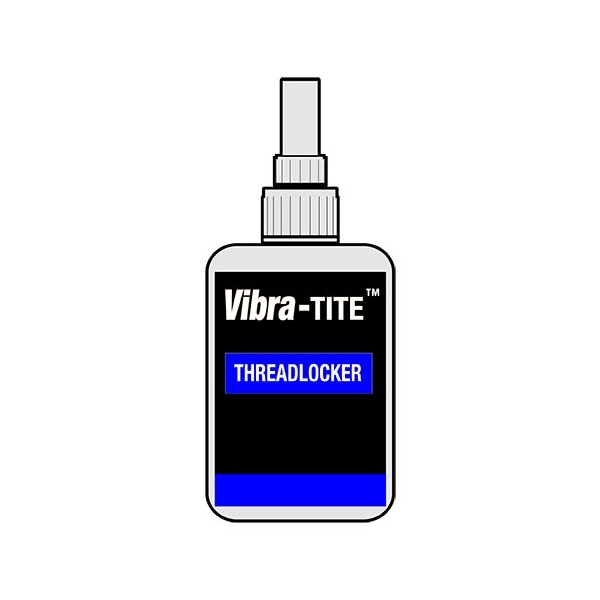 Threadlocker, Blue, Medium Strength, Small Screw Liquid, 10 mL Bottle, PK5