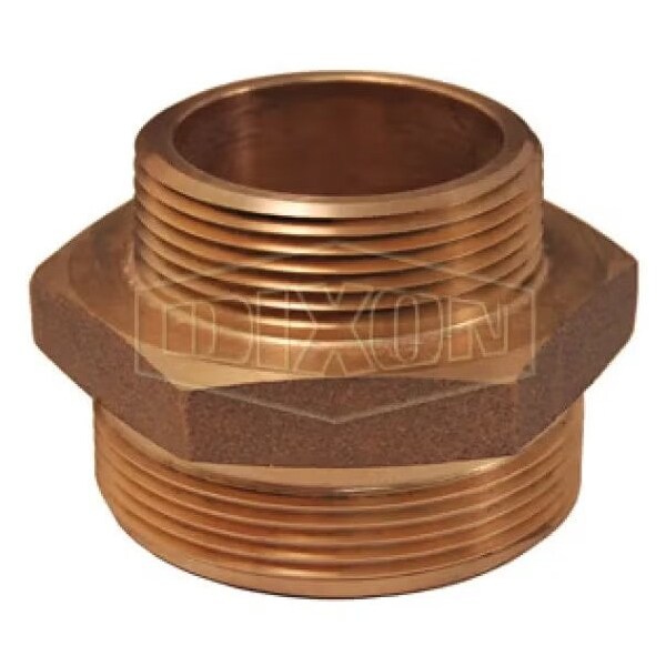 Double Male Hex Nipple, 3/4 x 1-1/2 in, MNPT x MNPSH