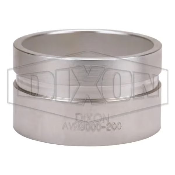 Adapter Nipple, 4 in, Victaulic/Grooved End x Weld End, Aluminum