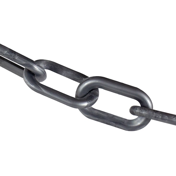 3" x 300' Silver Plastic Safety Chain