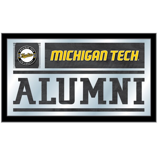 Michigan Tech 26" x 15" Alumni Mirror