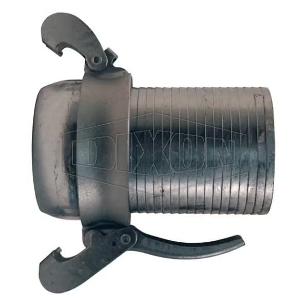 Bauer Heavy Duty Type B Quick Connect Fitting, Coupling, 3 in, Hose Shank x Male, Machined Steel
