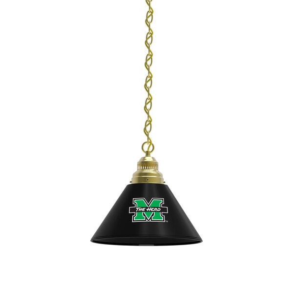 Marshall Pendant Light, Brass Fixture