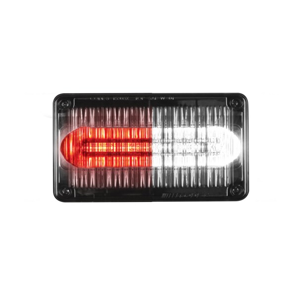 LED PrizmIi, With Clear Lens, R/W, 4"X6"