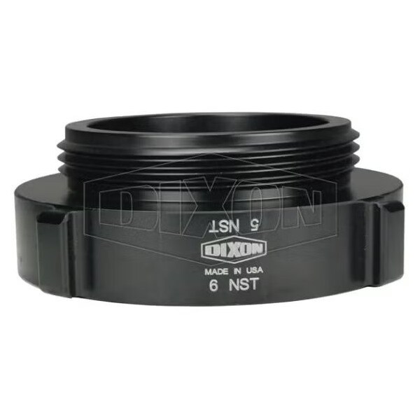Style N37 Rocker Lug Hydrant Adapter, 2-1/2 x 1-1/2 in, FNPSH x MNPSH, Aluminum, Hardcoat Anodized