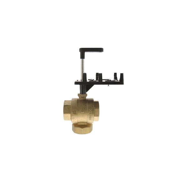 Npt 100Cv 3W Ball Valve 2"