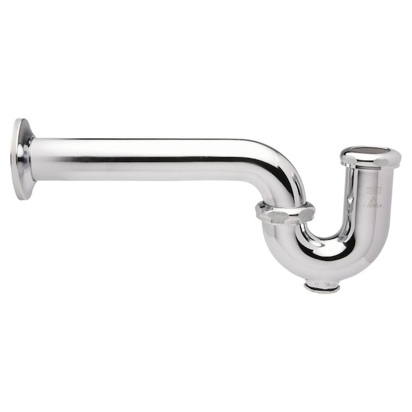 Chrome-Plated Cast Brass Cleanout