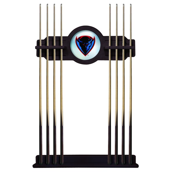 DePaul Cue Rack in English Tudor Finish