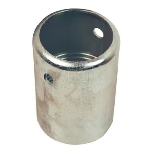 Holedall Long External Swage Ferrule, 4 ID x 5-5/64 to 5-12/64 OD in Nominal, Carbon Steel, Hose En