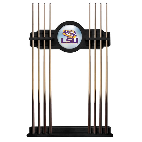 Louisiana State Cue Rack in Black Finish