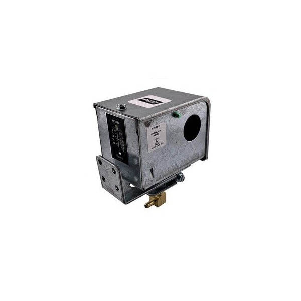 Pressure Switch, Standard, SPDT, Barbed Fitting, 3 to 20 psi Range, Steel