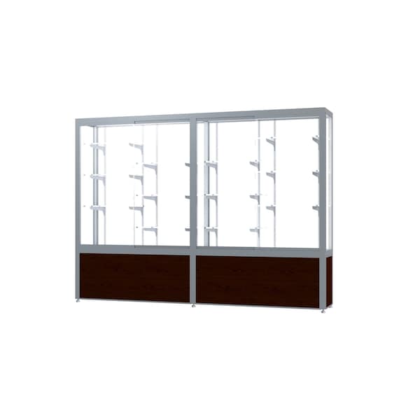 Display Case 96x66x16, White, Satin