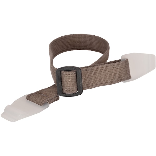Chinstrap, 2-pt, 3/4" cotton webbing, attached to suspension, 10 pack