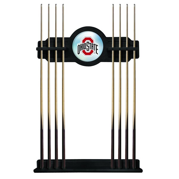Ohio State Cue Rack in Black Finish