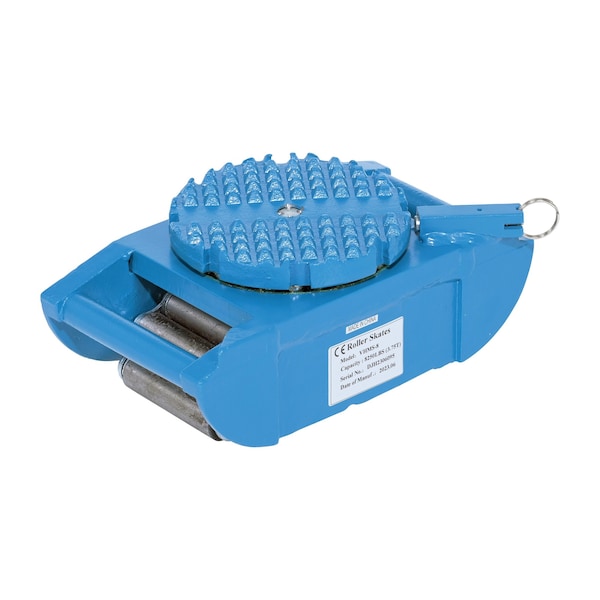 Steel Machine Roller, 8000 lb Capacity Capacity