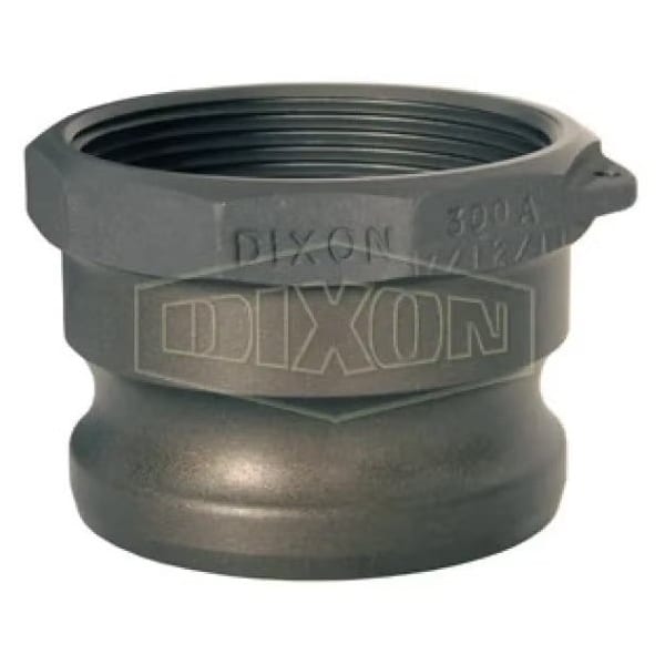 Boss-Lock Type A Cam and Groove Adapter, 3 in, Male Adapter x FNPT, Aluminum