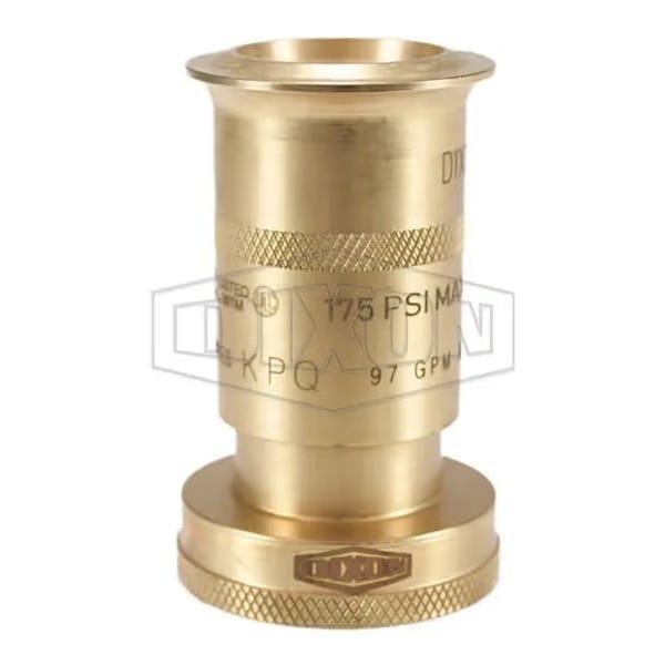 Rack Nozzle, 1-1/2 in Inlet, Brass Body, Domestic