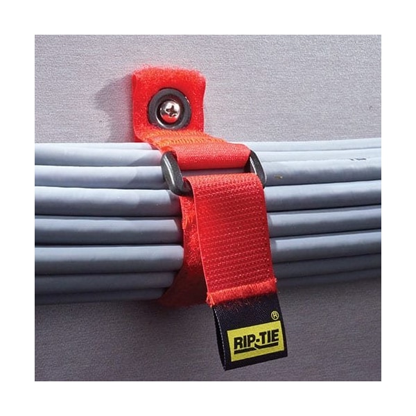 Cable Tie Strap, 16 in L, 4-1/4 in Max Bundle Dia., Black, 10 PK