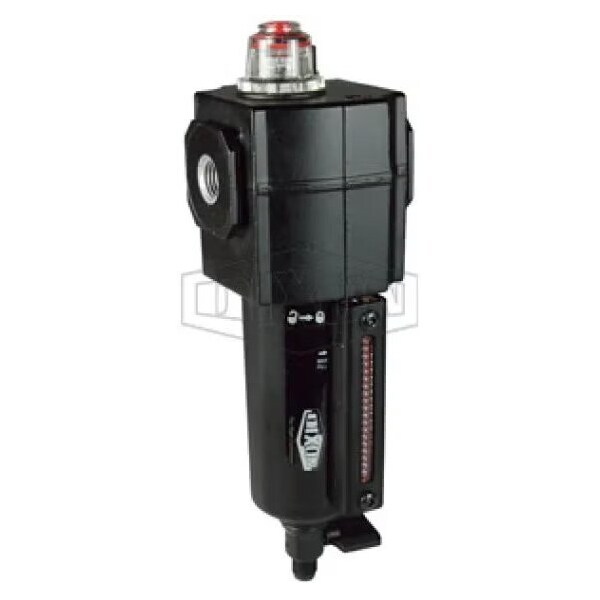 Series 1 Compact Micro-Fog Lubricator with Sight Glass, 70 SCFM Flow Rate, 250 psi Pressure, Metal B