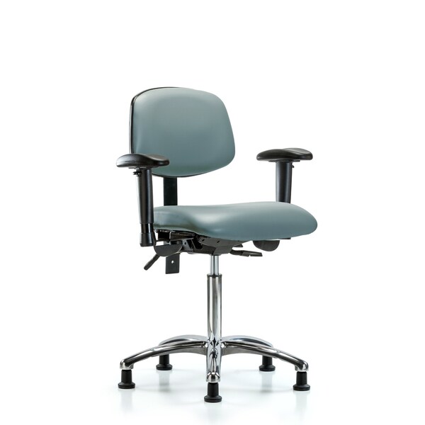 Vinyl Chair, Vinyl, Adjustable Arms