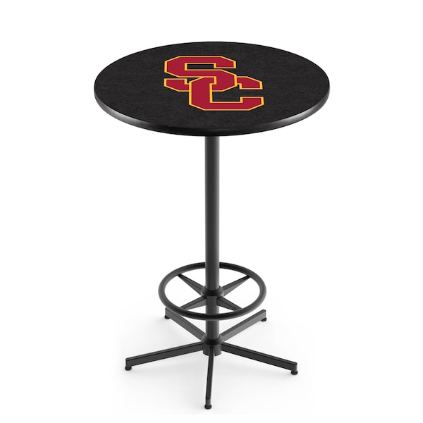 42" Black USC Trojans Pub Table