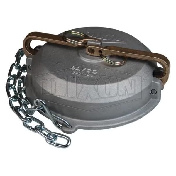 5000 Dust Cap, Suitable For Use w/ Petroleum Tanker, 4 in, Aluminum, Domestic