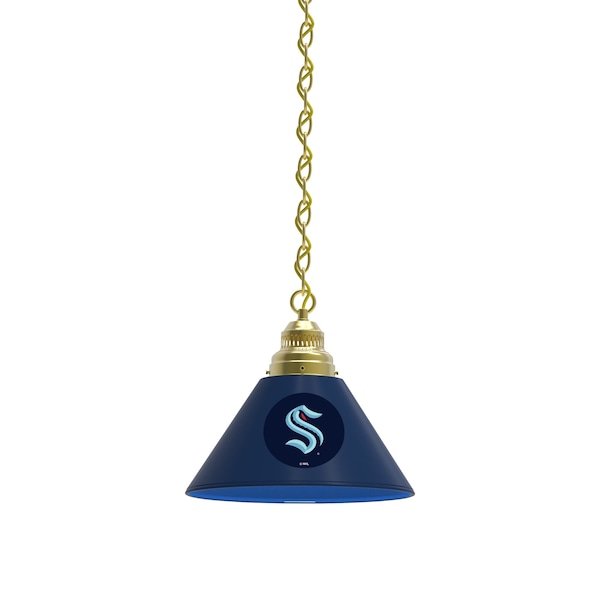 Seattle Kraken Pendant Light with Brass Fixture
