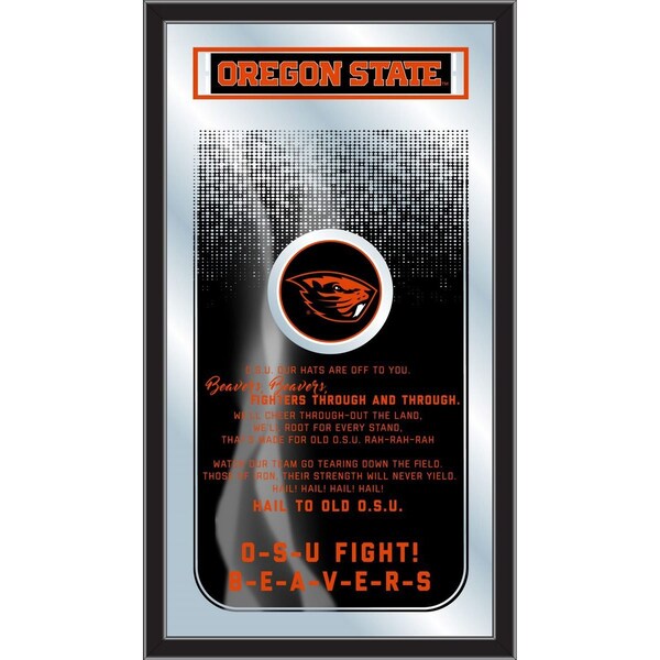 Oregon State 26" x 15" Fight Song Mirror