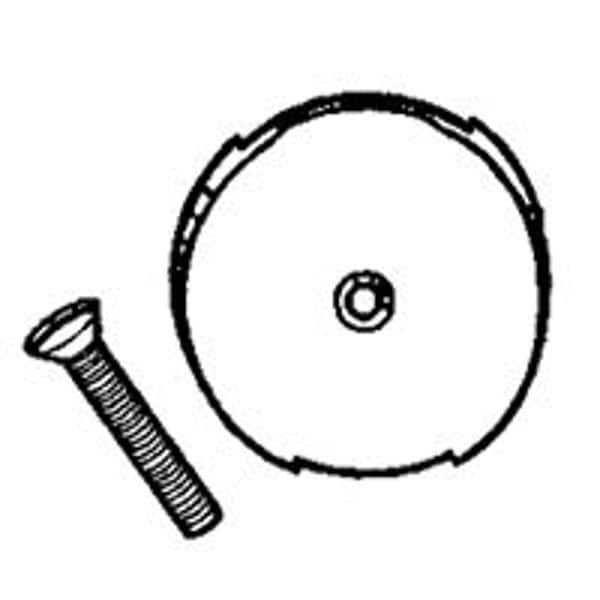 Tub Face Plate, Brushed Nickel, For Bath Drains