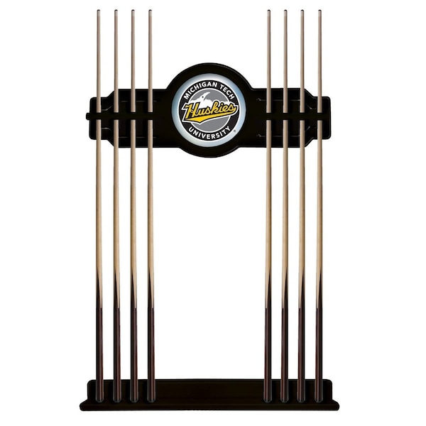 Michigan Tech Cue Rack in Black Finish