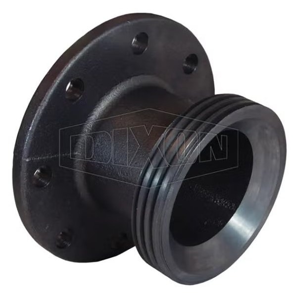 206 1 pc Hammer Union Adapter, 4 in Nominal, Flange x Female, Iron, Domestic