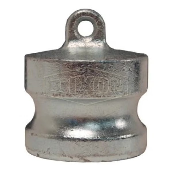 Boss-Lock Type DP Cam and Groove Dust Plug, 3 in Nominal, Malleable Iron, Domestic