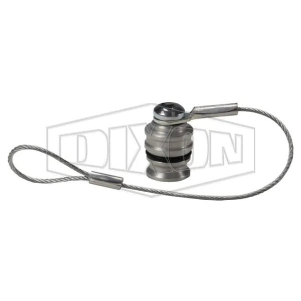 H Series Interchange Dust Plug, 3/4 in Nominal, Aluminum, Domestic