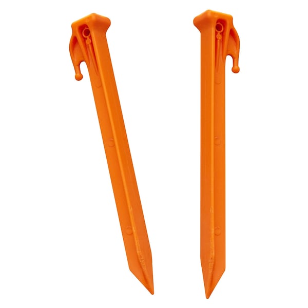 Safety Orange 9" Utility Stake (15-Pack)