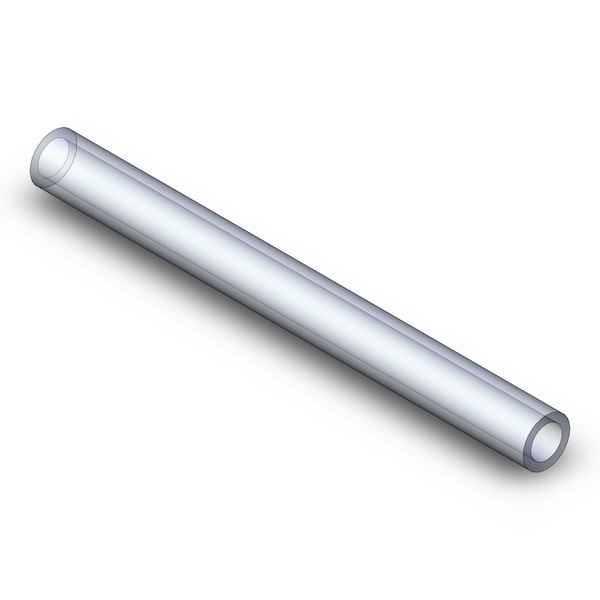 PU Tubing, OD 3/8", ID 0.25", 60 ft., Clear