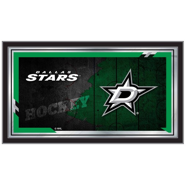 Dallas Stars 15" x 26" Hockey Collector Mirror by Holland Bar Stool Company