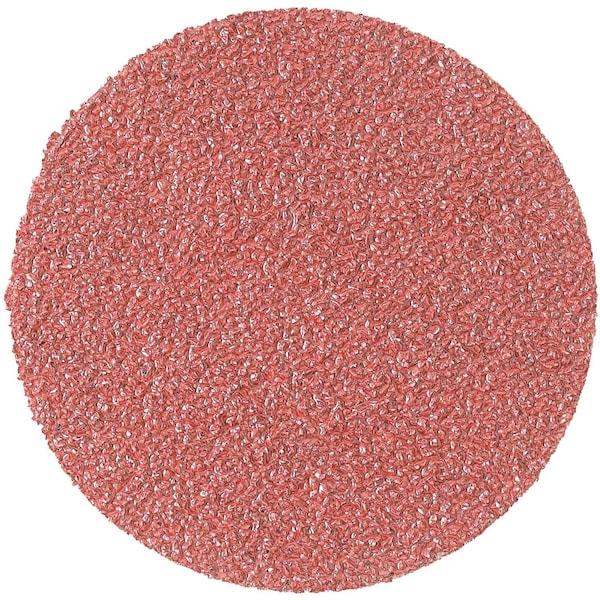 Ceramic SandIng Disc, 2In, 50g, Red, PK100