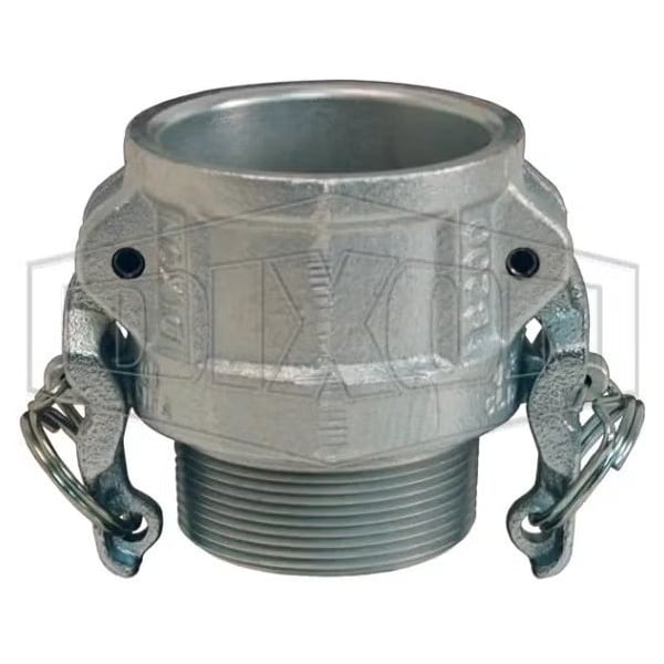 Boss-Lock Type B Cam and Groove Coupler, 1 in Nominal, Female Coupler x MNPT End Style, Malleable I