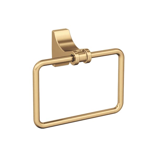 Davenport Champagne Bronze Transitional 5-1/4 in 133 mm Length Towel Ring