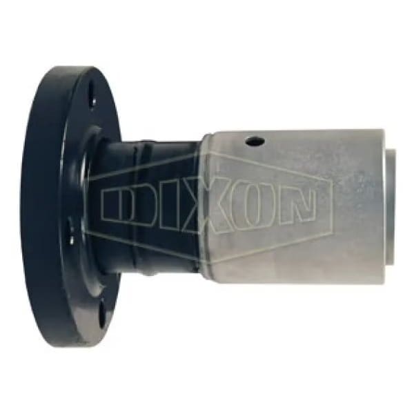 Holedall External Swage Floating Flange, 4 ID x 4-45/64 to 4-52/64 OD in, Carbon Steel, Domestic