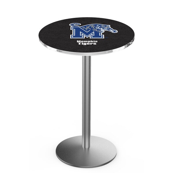 42" Stainless Steel Memphis Pub Table, 36" dia. Top