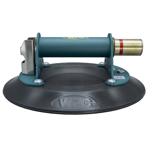 Suction Cup Lifter, Horizontal Handle, 9 in, Load Capacity 150 lb