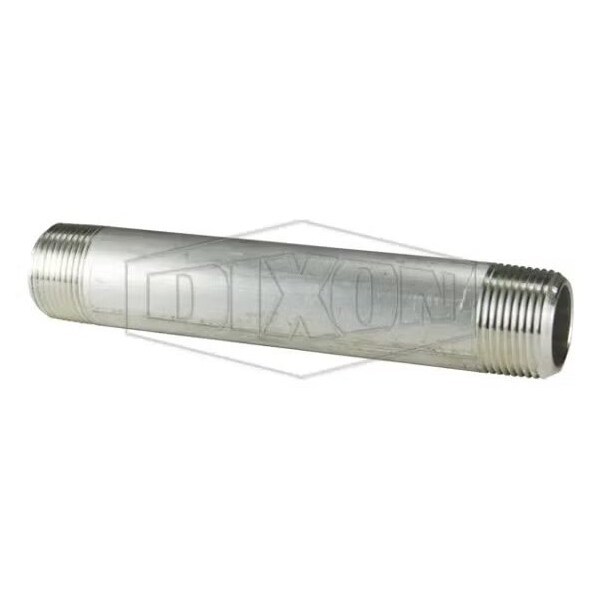 Pipe Nipple, 1 to 11-1/2, NPT, Aluminum