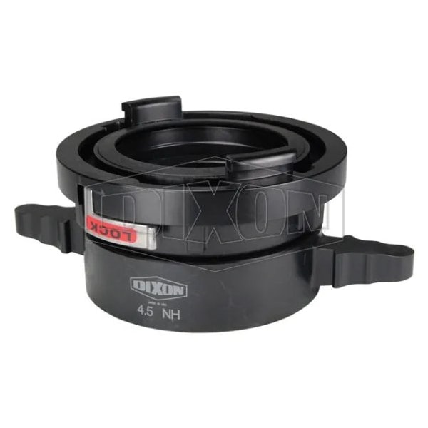 Long Handle Adapter with Buna-N Gasket, Storz x Female NST NH Swivel End Style, Aluminum, Domestic