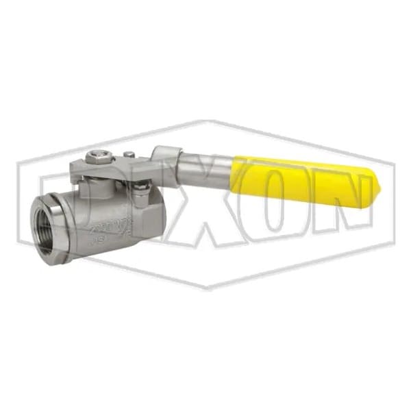 Ball Valve, 1-1/4 in Nominal, FNPT End Style, 316 SSss Steel Body, Standard Port, PTFE Softgood