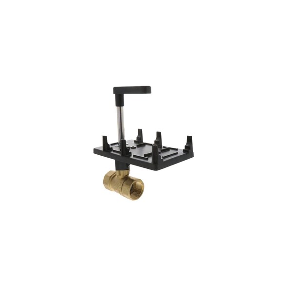 Two Way Ball Valve 10Cv Chrm Plt 1"