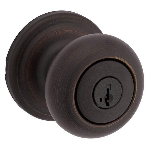 Signature Series Keyed Entry Knob, Metal, Venetian Bronze