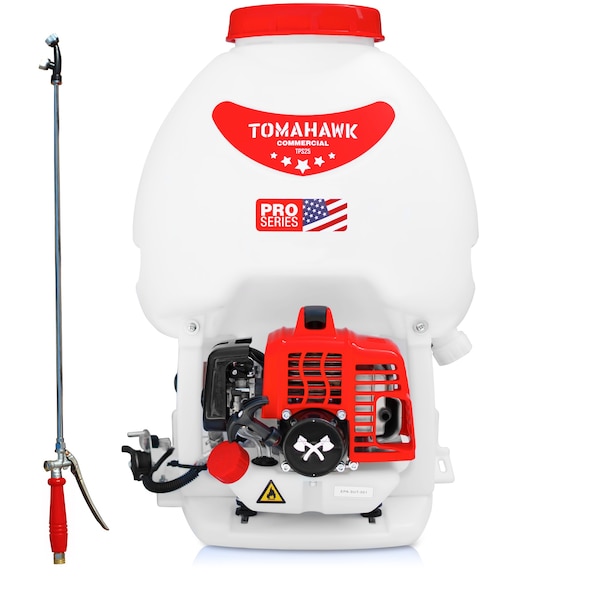 Backpack Sprayer, 63 in L Hose